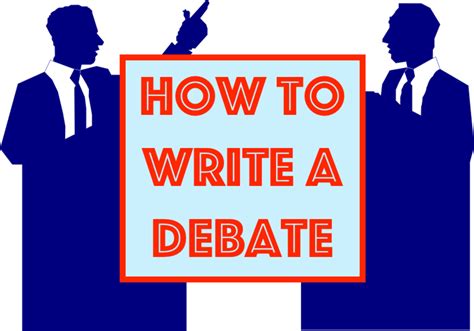 How do you debate?