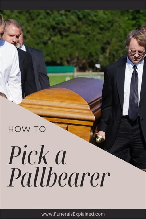 How do you decline a pallbearer?