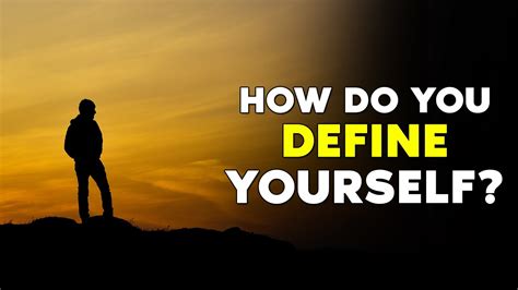How do you define yourself outside work?