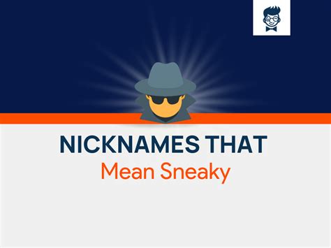 How do you describe a sneaky person?