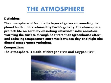 How do you describe the atmosphere in a story?