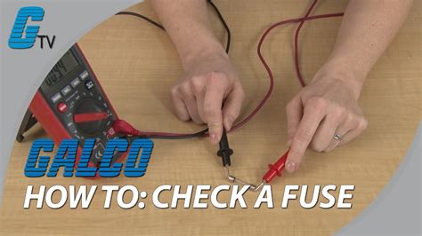 How do you diagnose a bad fuse?