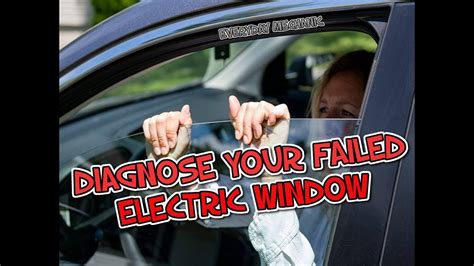How do you diagnose an electric window fault?