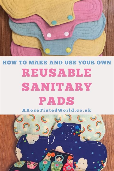 How do you disinfect reusable pads?