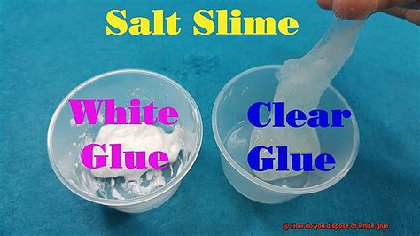 How do you dispose of glue?