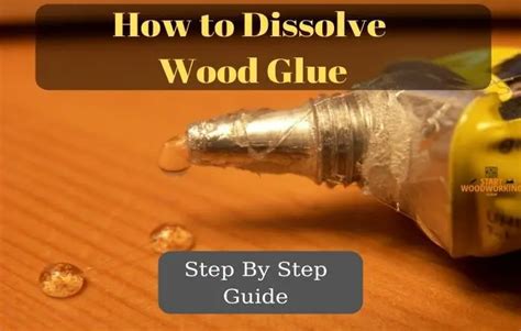 How do you dissolve strong glue?