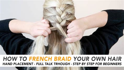 How do you do a French braid POV?