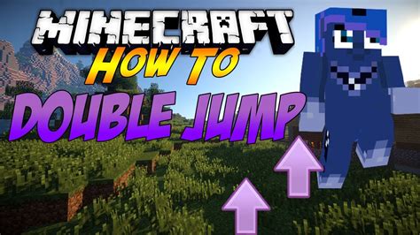How do you double jump in Minecraft?