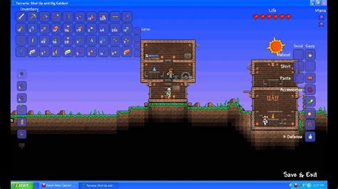 How do you double jump in Terraria?