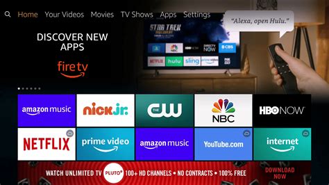How do you download free TV apps on Amazon Fire Stick?