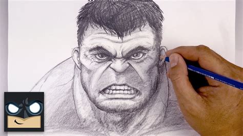 How do you draw Hulk eyes?