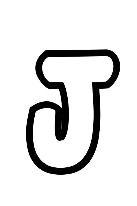 How do you draw a bold J?