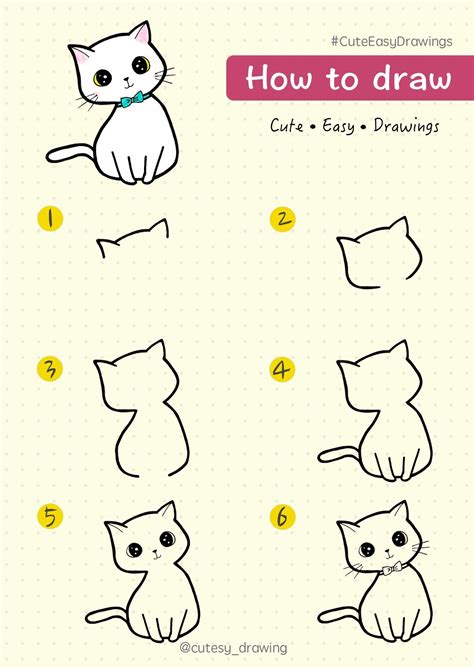 How do you draw a cat?