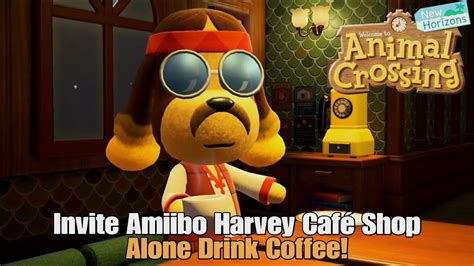 How do you drink coffee with amiibo?