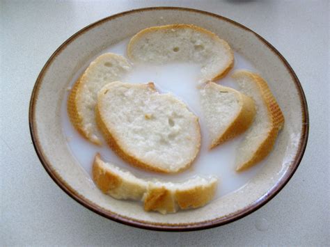 How do you dry soaked bread?