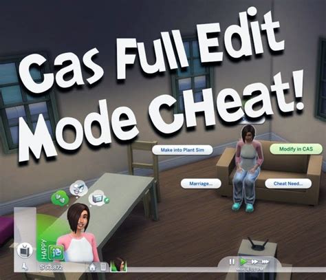 How do you edit CAS cheats?