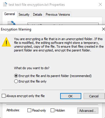How do you encrypt a txt file?