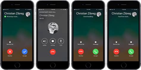 How do you end a call on iPhone without answering?