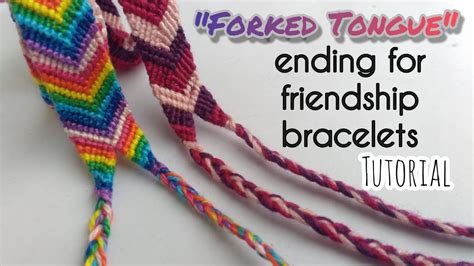 How do you end a friendship bracelet?