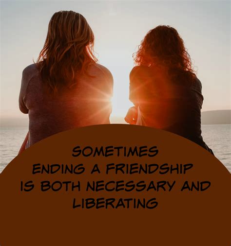 How do you end a long term friendship?