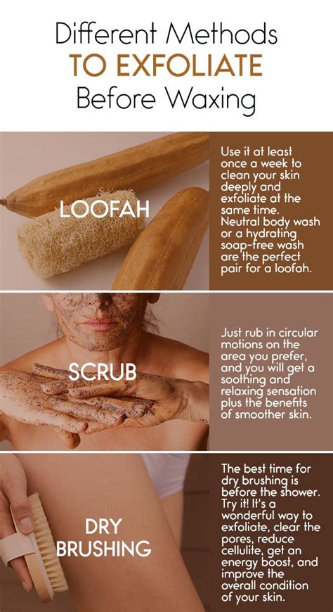 How do you exfoliate after a Brazilian wax at home?