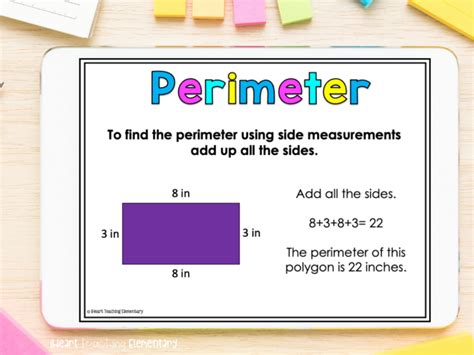 How do you explain perimeter to students?