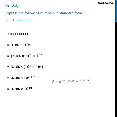 How do you express 31860000000 in standard form?