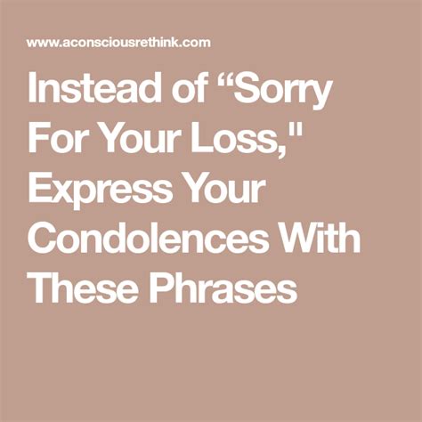 How do you express sympathy without saying sorry?