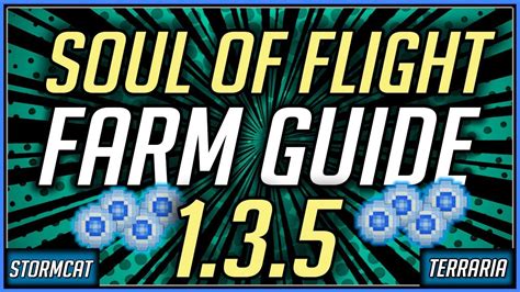 How do you farm souls of flight in Terraria?