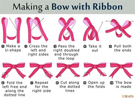 How do you fashion a bow?