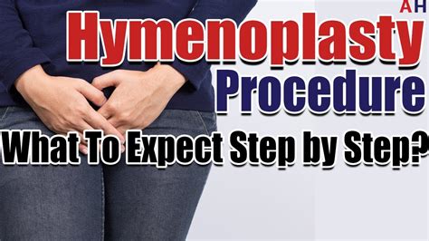 How do you feel after hymenoplasty?