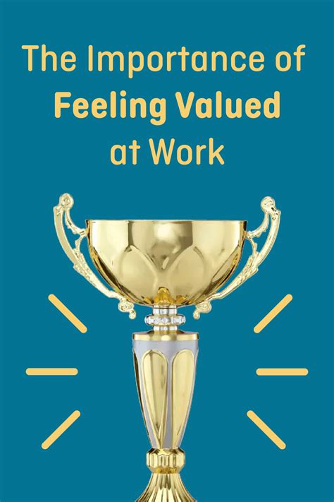 How do you feel valued for what you do at work?