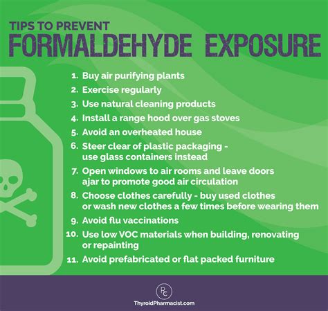 How do you fight formaldehyde?