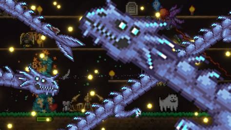 How do you fight the dragon in Terraria?