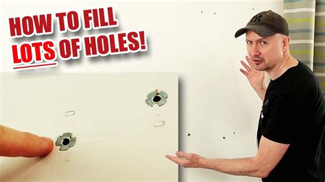 How do you fill a hole in glass?