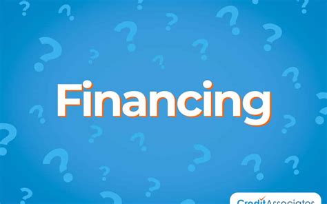 How do you finance something?