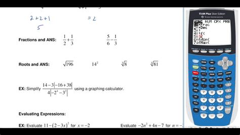 How do you find C on a graphing calculator?