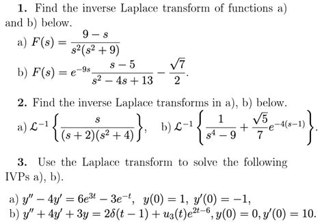 How do you find Laplace?
