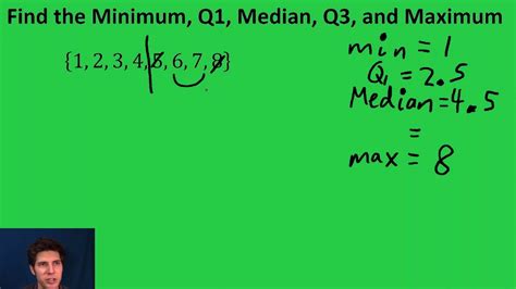 How do you find Q1 and Q3 if the median is two numbers?