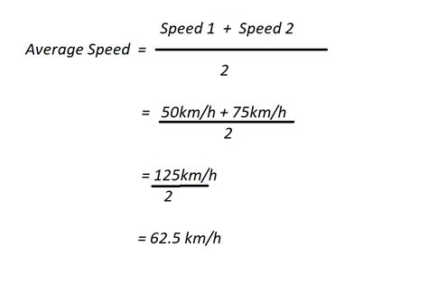 How do you find average speed when given 3 speeds?