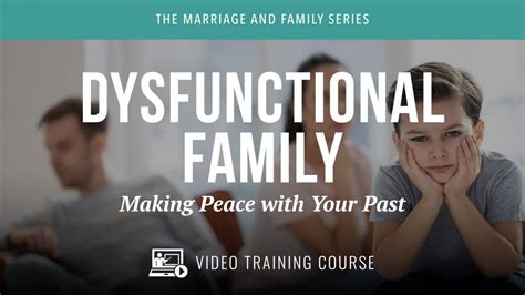 How do you find peace in a dysfunctional family?