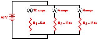 How do you find the amps in a circuit?