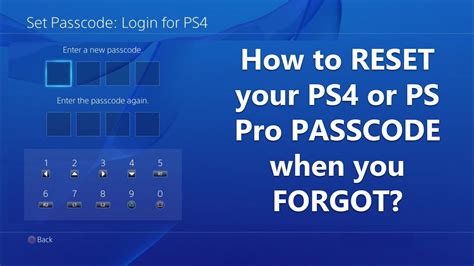 How do you find your ps4 password if you forgot it?