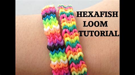 How do you finish a hexafish Rainbow loom bracelet?