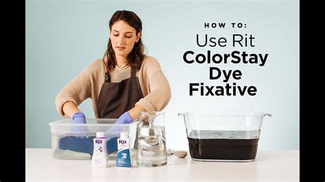 How do you fix Rit dye without fixative?