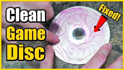 How do you fix a dirty game disc?