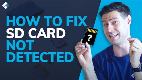 How do you fix a micro SD card that won't read?