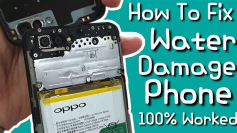 How do you fix a phone that has been water damaged for a long time?