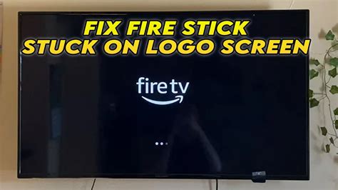 How do you fix a stuck Fire Stick on the loading screen?