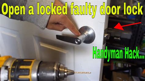 How do you fix a stuck lock?